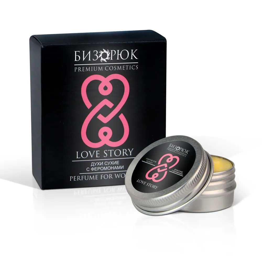 Сухие духи для женщин с феромонами Love Story, 20 мл.