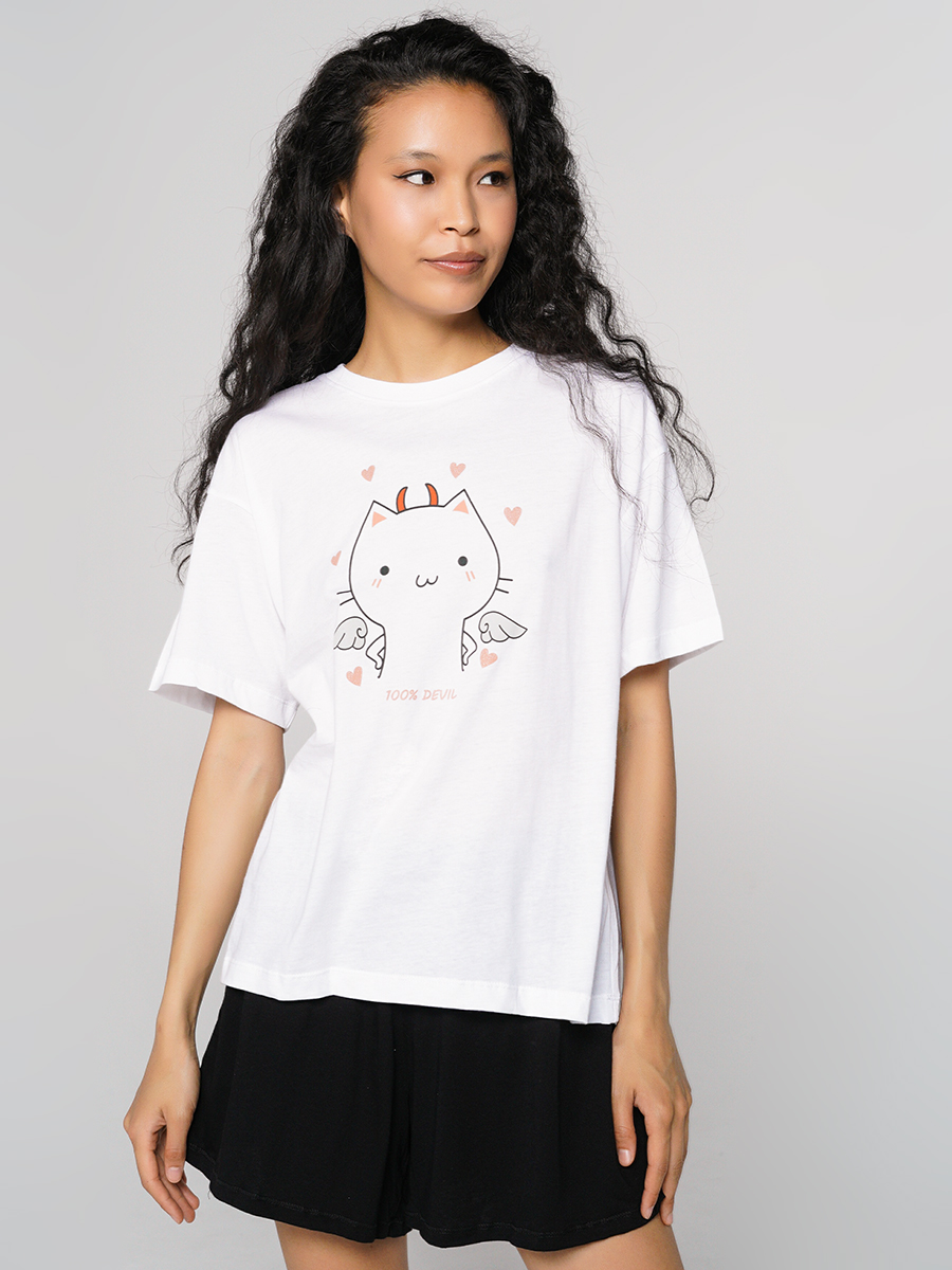 

Пижама женская ТВОЕ 81856 белая L, 81856