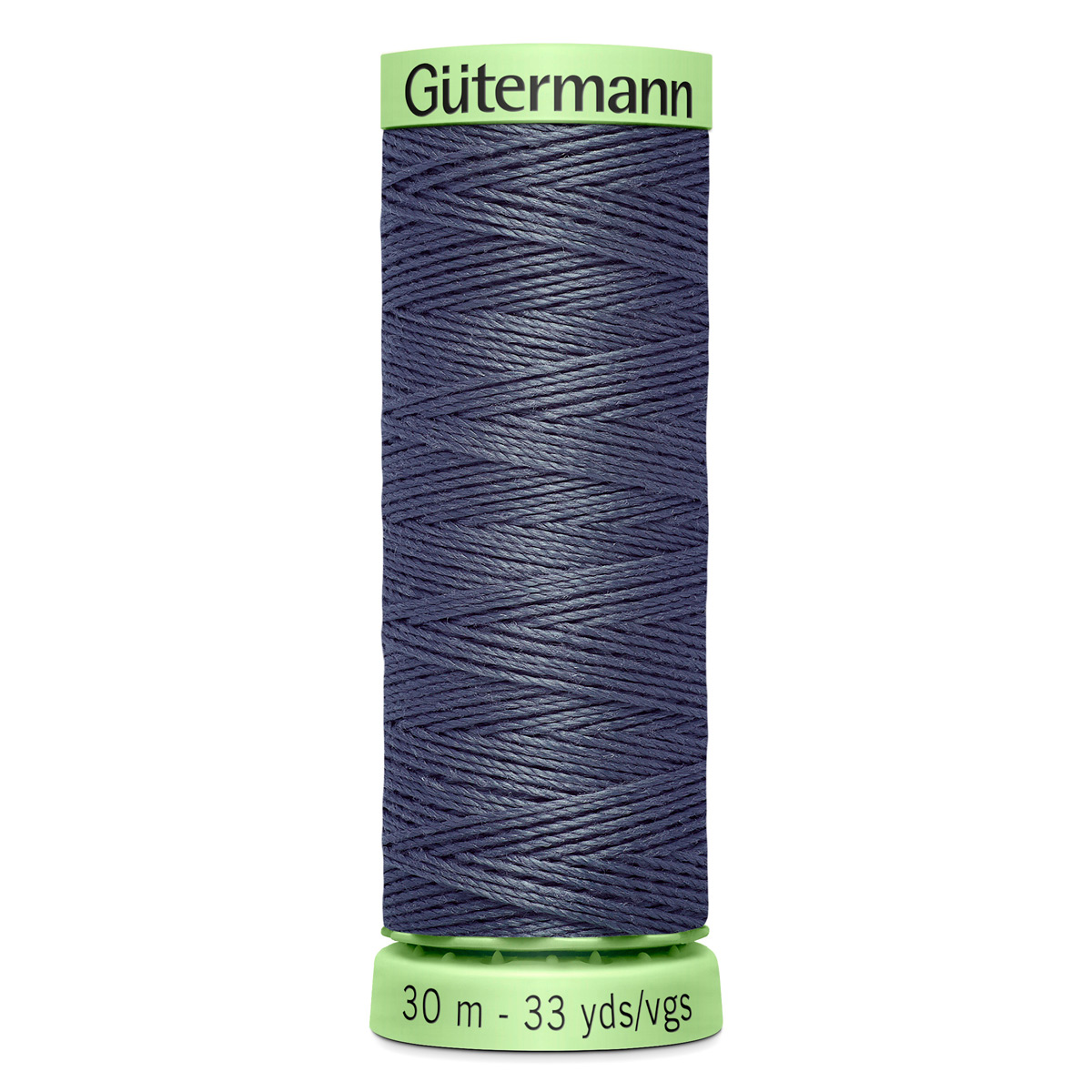 Нитки  СберМегаМаркет Нить Gutermann Top Stitch, 744506, для отстрочки, 30м (093 аспидно-серый), 5 шт