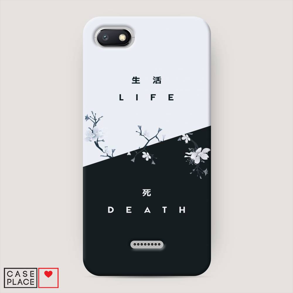 

Пластиковый чехол "Life and death" на Xiaomi Redmi 6A, 34120-5