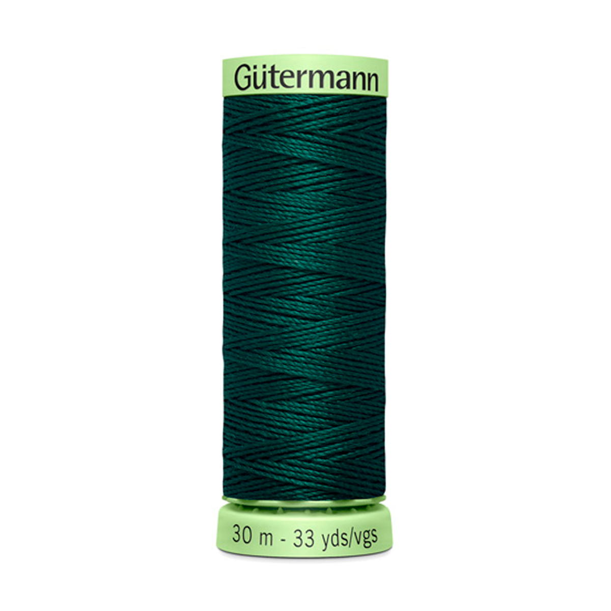 Нить Gutermann Top Stitch, 744506, для отстрочки, 30м (018 тёмный малахит), 5 шт