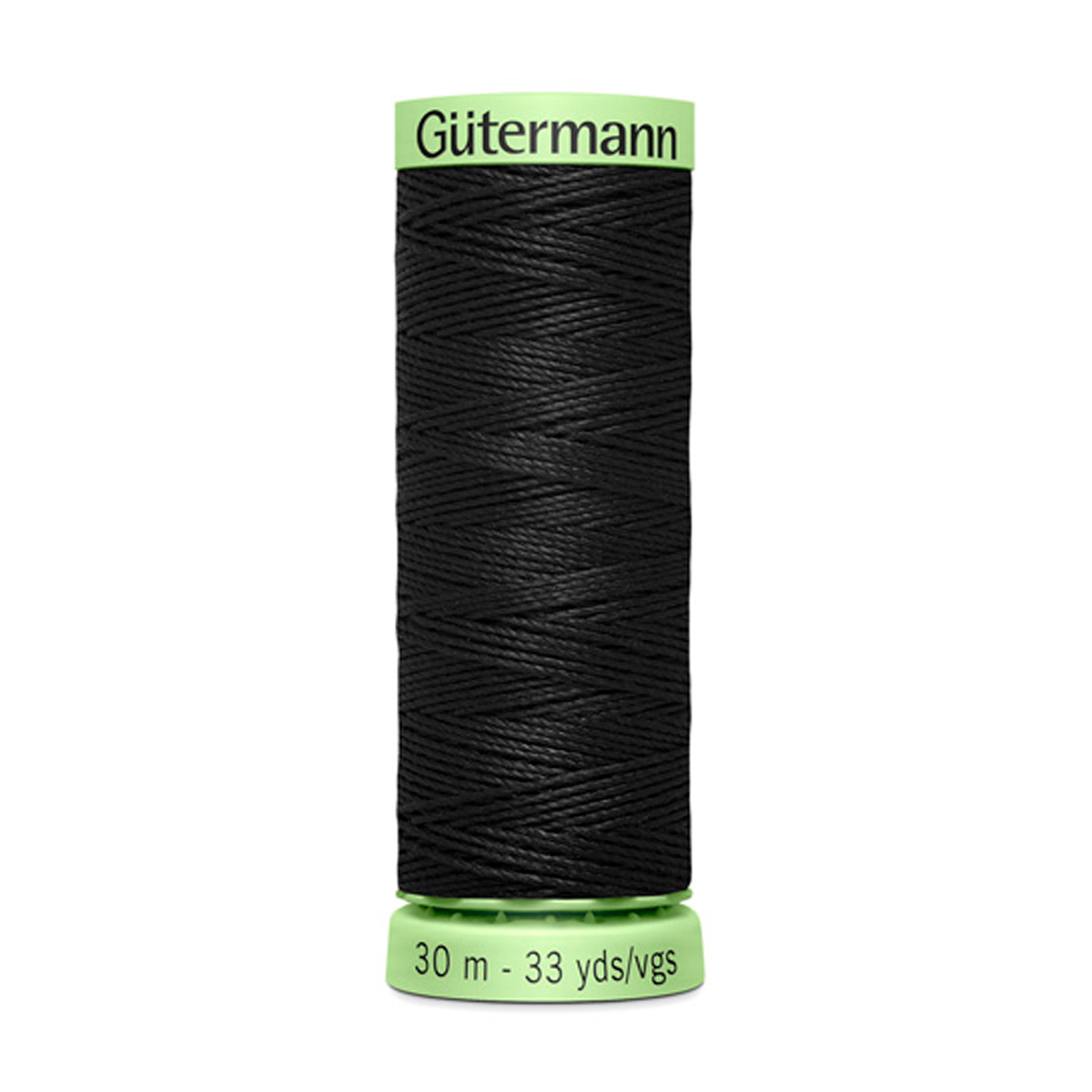 Нить Gutermann Top Stitch, 744506, для отстрочки, 30м (000 черный), 5 шт