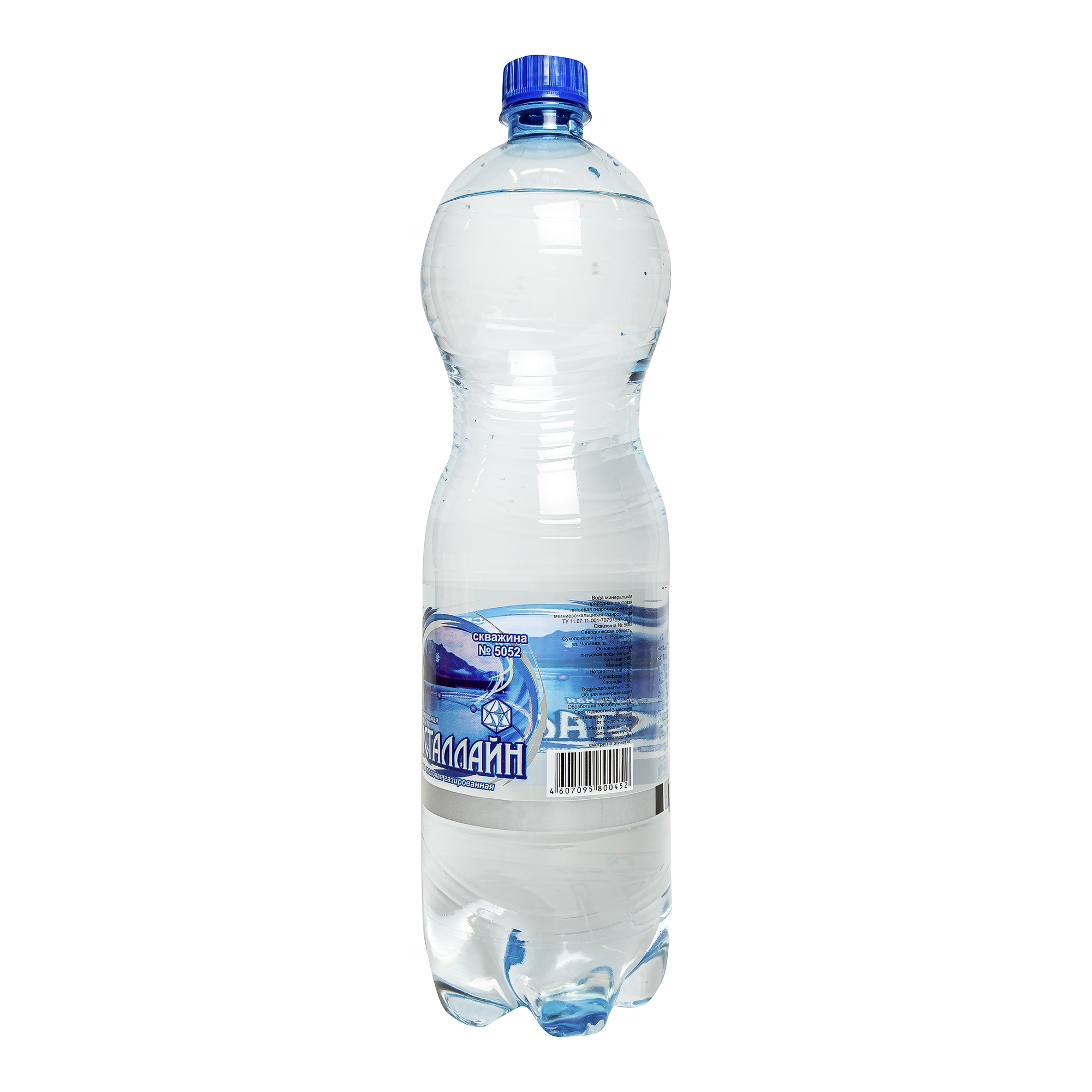 

Вода минеральная Кристаллайн газированная 1,5 л
