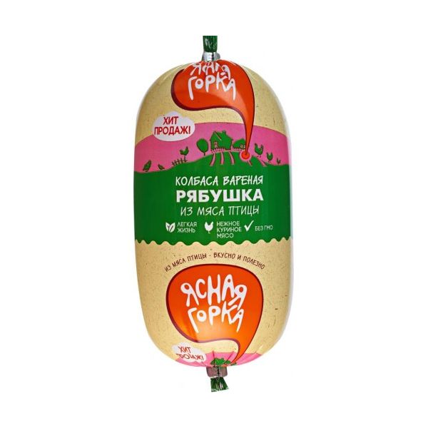 

Колбаса вареная Омский Бекон Рябушка +-1 кг