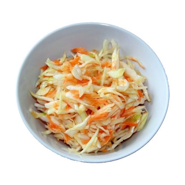 

Салат капуста кисло-сладкая +-100 г