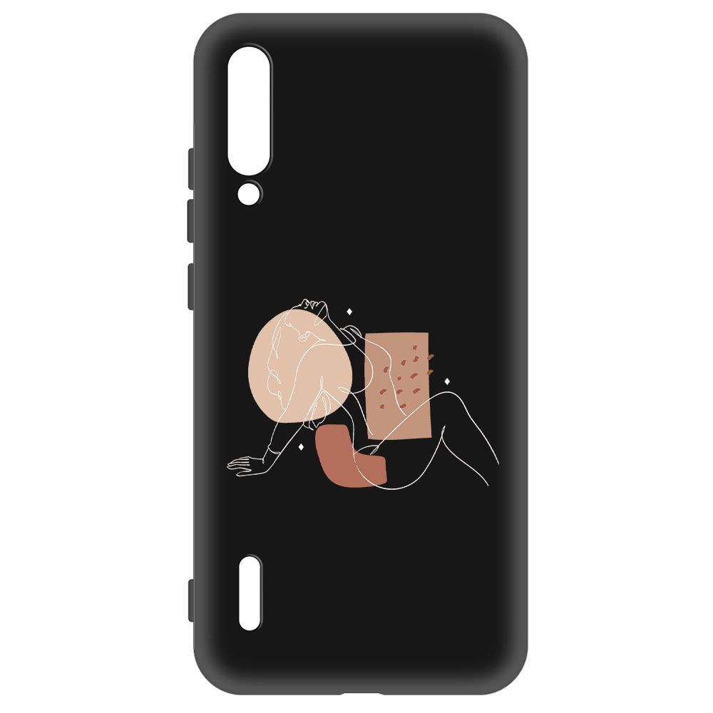 

Чехол-накладка Krutoff Soft Case Чувственность для Xiaomi Mi A3 черный