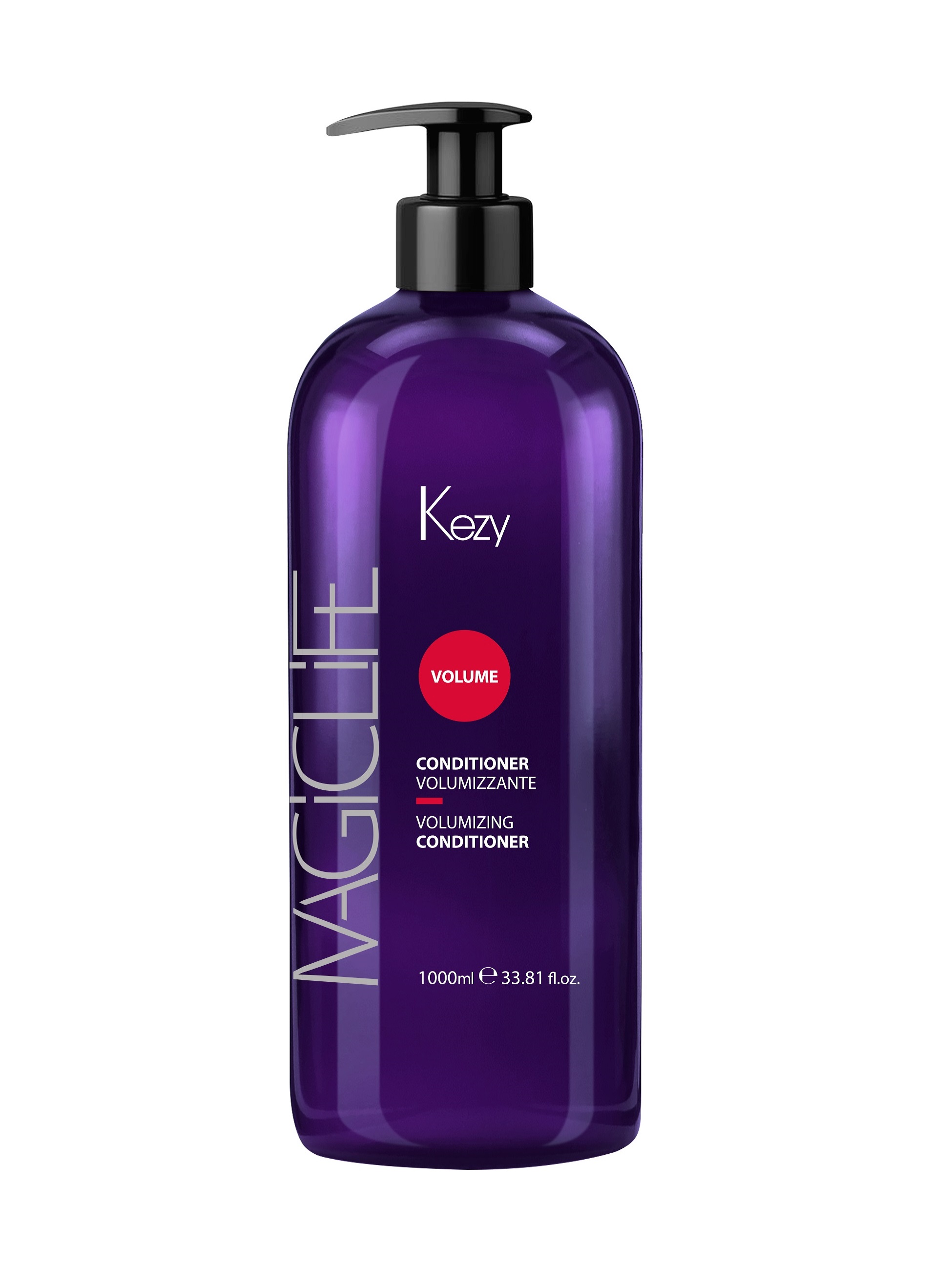 Кондиционер KEZY для объёма для всех типов волос 1000мл, Линия MAGIC LIFE VOLUME planeta organica кондиционер для объёма волос уплотняющий