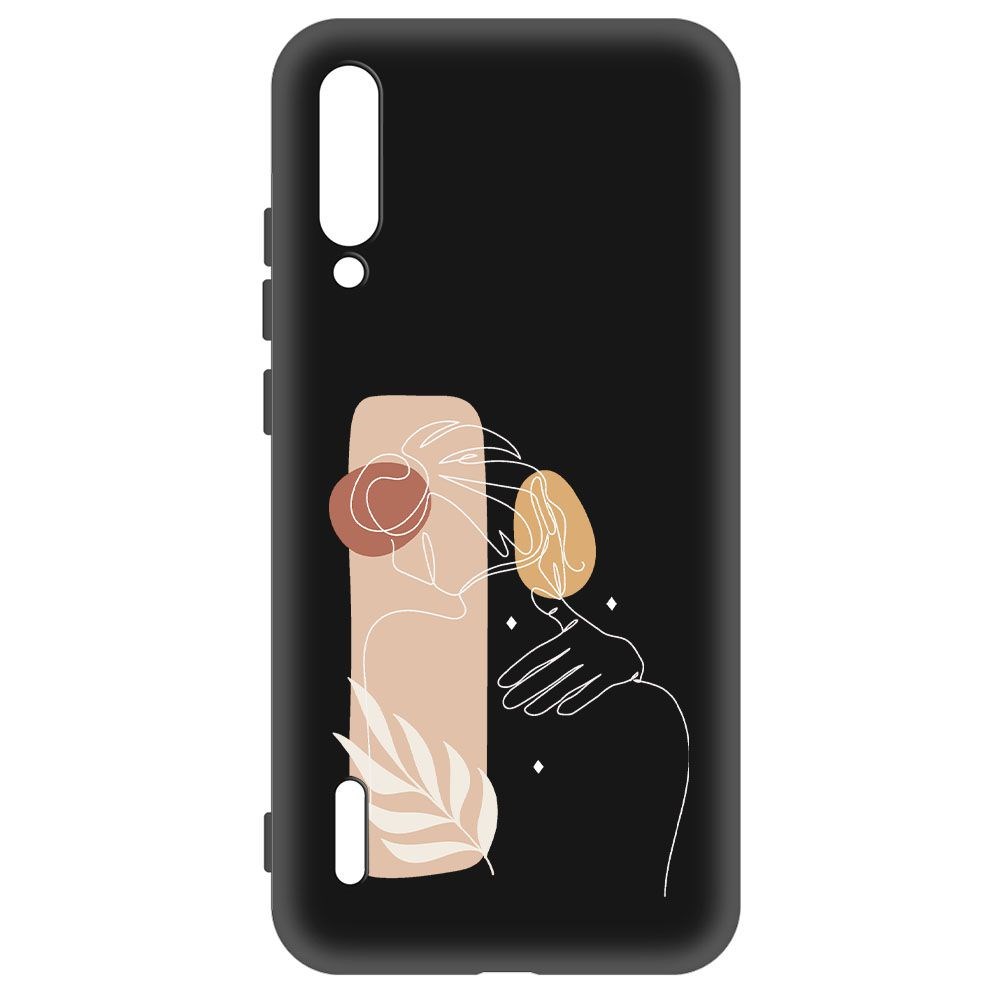 

Чехол-накладка Krutoff Soft Case Нежность для Xiaomi Mi A3 черный