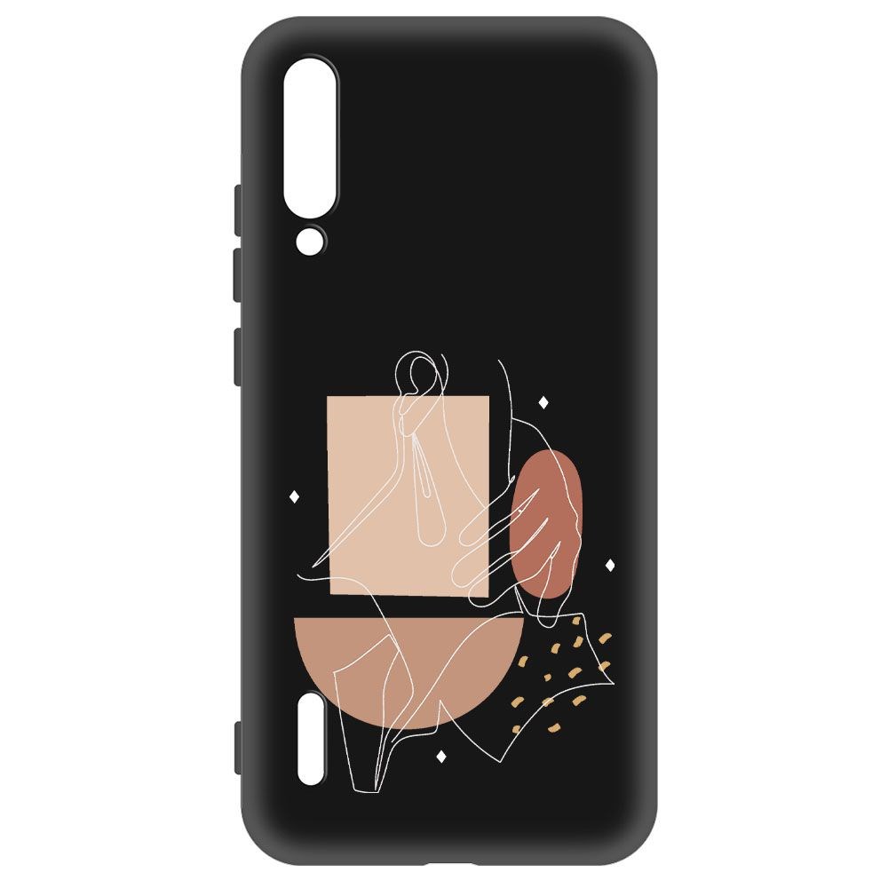 

Чехол-накладка Krutoff Soft Case Изящность для Xiaomi Mi A3 черный