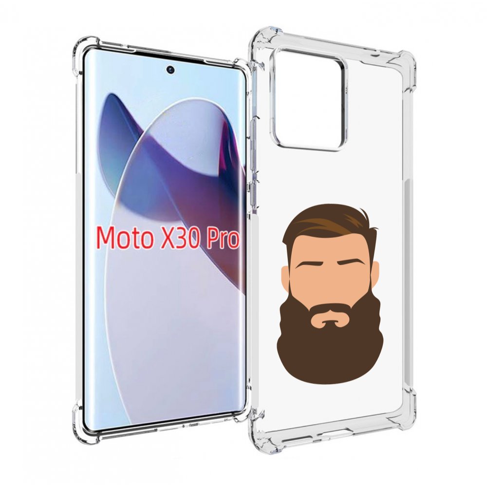 

Чехол MyPads густая-борода для Motorola Moto X30 Pro, Прозрачный, Tocco