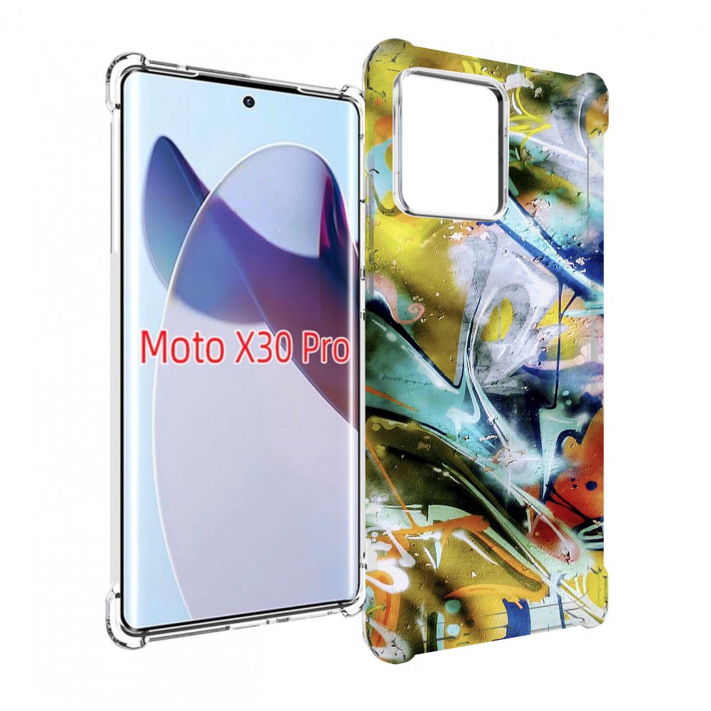 

Чехол MyPads граффити-хаос для Motorola Moto X30 Pro, Прозрачный, Tocco