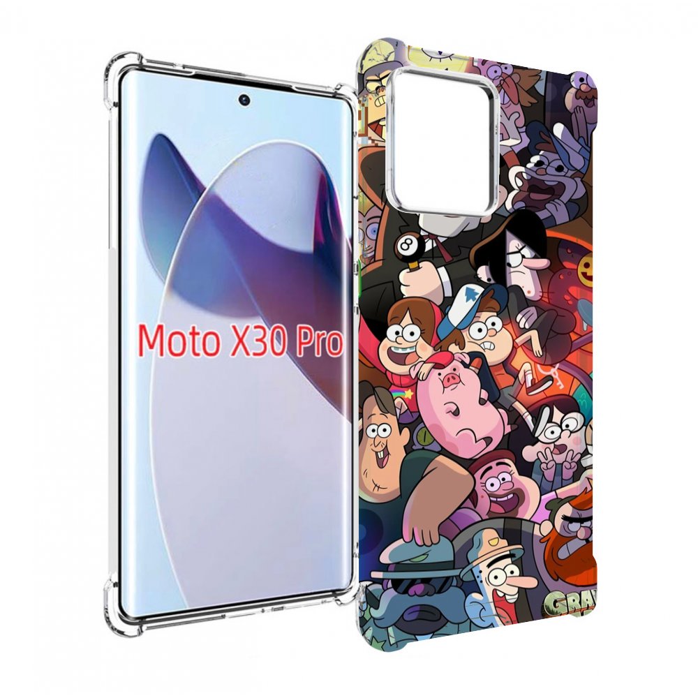 

Чехол MyPads гравити-фолз для Motorola Moto X30 Pro, Прозрачный, Tocco