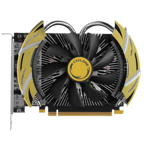 

Видеокарта MSI NVIDIA GeForce RTX 4060 CYCLONE OC, Желтый, GeForce RTX 4060 CYCLONE OC