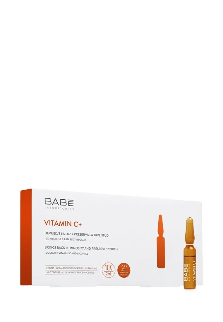 Сыворотка для лица BABE Laboratorios для кожи от пигментных пятен ампулы 2 мл 10 шт facialderm сыворотка бустер для лица против пигментных пятен антистресс 03 anti spots