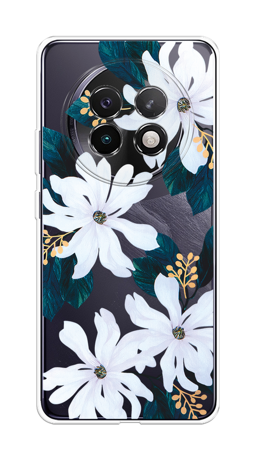 

Чехол на Realme 13+ "Delilah Flower", Зеленый;белый, 2518750-1