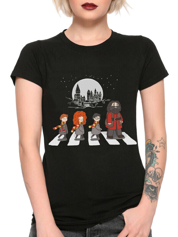 

Футболка женская Dream Shirts The Beatles Гарри Поттер 1000915-1 черная 3XL, Черный, The Beatles Гарри Поттер 1000915-1