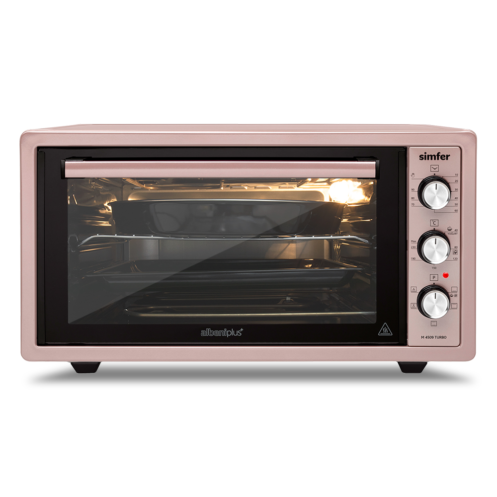 Мини-печь Simfer M4509 Albeni Plus Comfort розовая