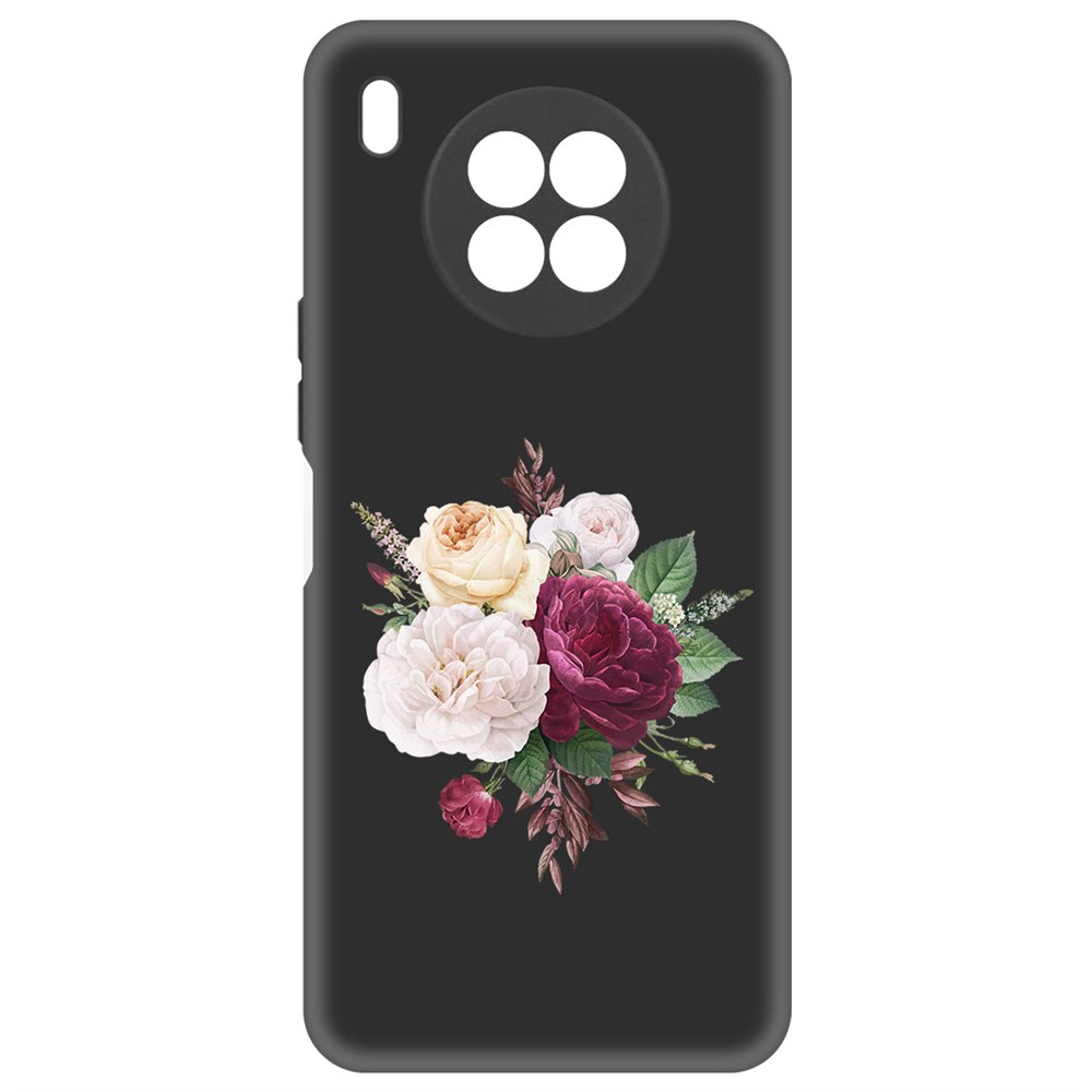 Чехол-накладка Софт Цветочная композиция для Huawei Nova 8i