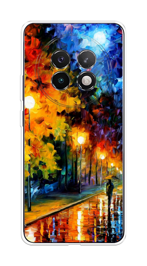 

Чехол на Realme 13+ "Безлюдная улочка", Оранжевый;желтый;синий, 2518750-1