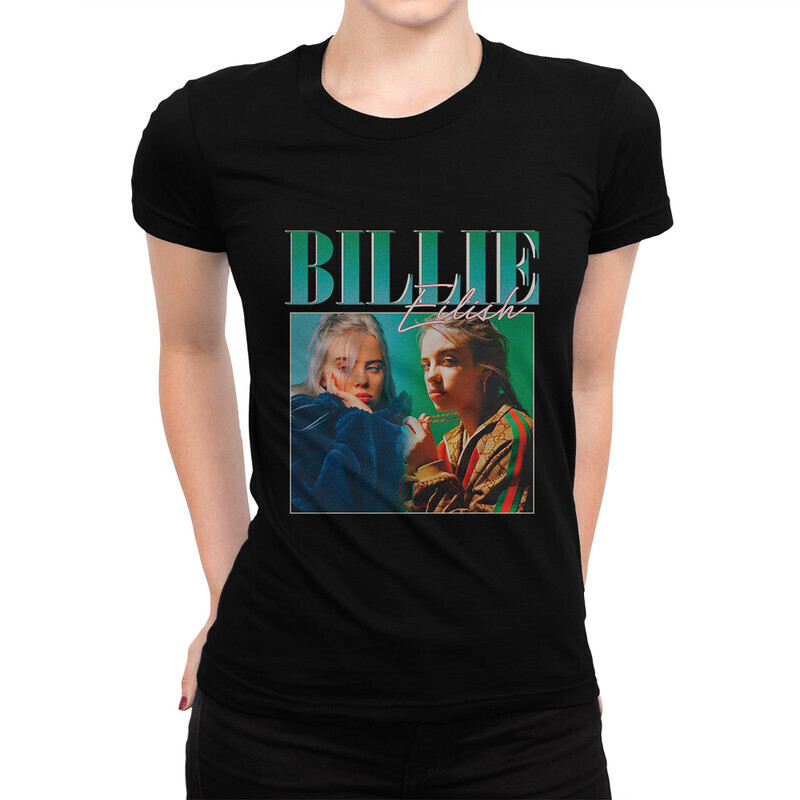 

Футболка женская Dream Shirts Билли Айлиш - Billie Eilish 1000505-1 черная S, Черный, Билли Айлиш - Billie Eilish 1000505-1