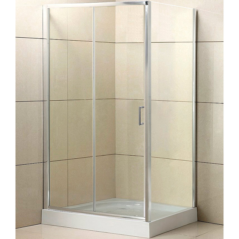 

Уголок душевой BelBagno Uno 1100x800x1850 мм UNO-AH-1-110/80-C-Cr