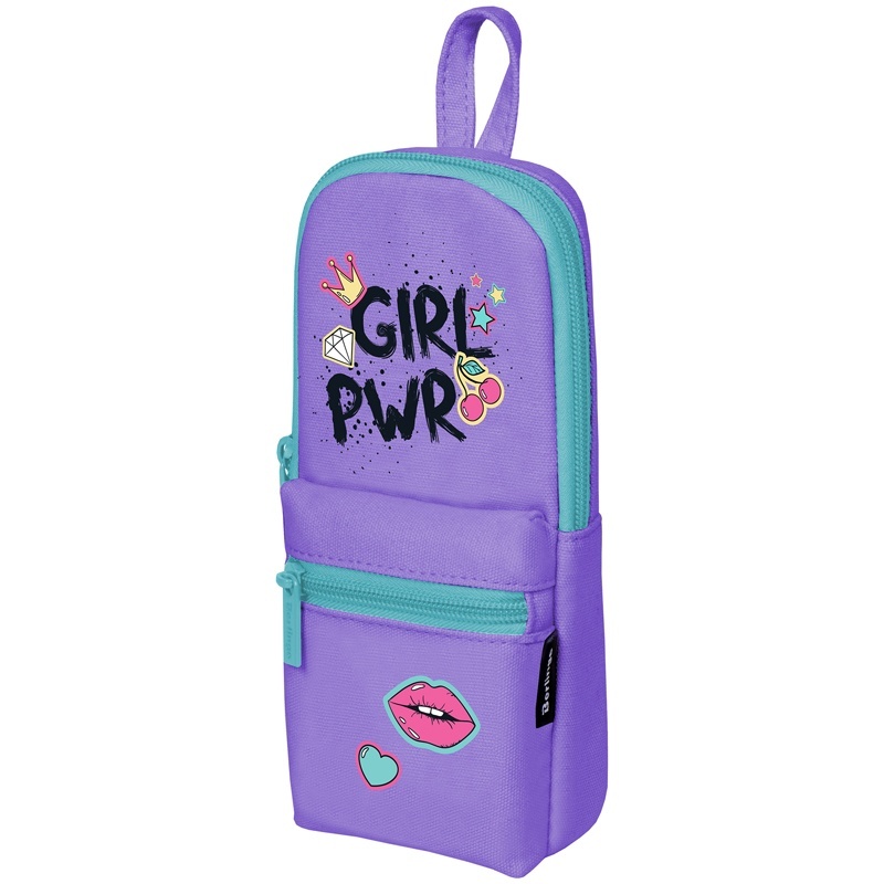 

1 отделение, 1 карман, 210х90х40 Girl power, текстиль, Фиолетовый
