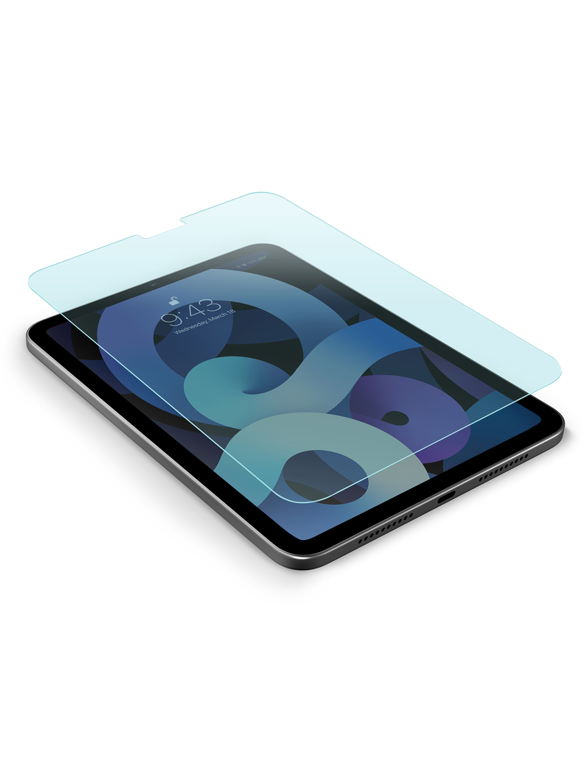 Стекло Uniq для iPad Pro 11 (2018/21/22)/Air 10.9 (2020/22) Optix Anti-blue light