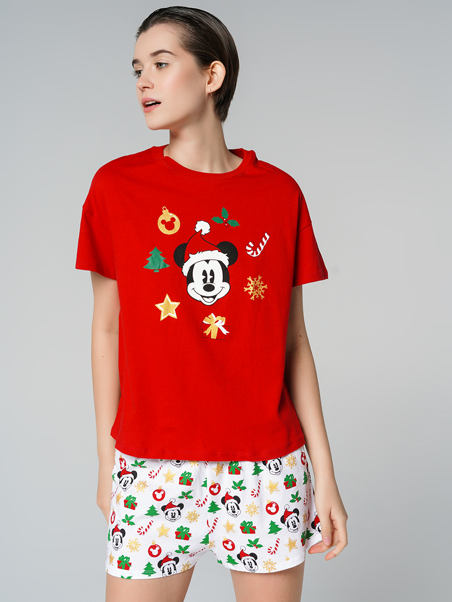 

Пижама женская ТВОЕ 67207 красная L, 67207