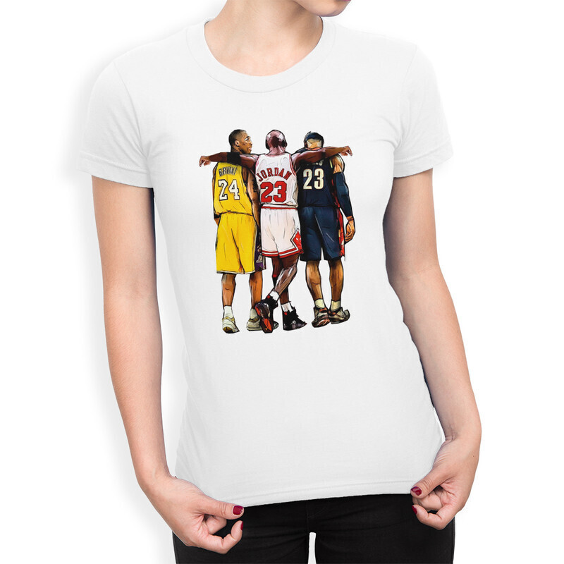 Футболка женская Dream Shirts Легенды Баскетбола 1000396-1 белая S