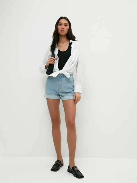 

Шорты женские ZARINA 2265422722 синие XL, 2265422722