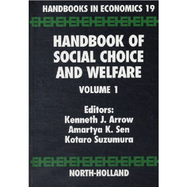 

Handbook of Social Choice and Welfare,1 / Kenneth J. Arrow