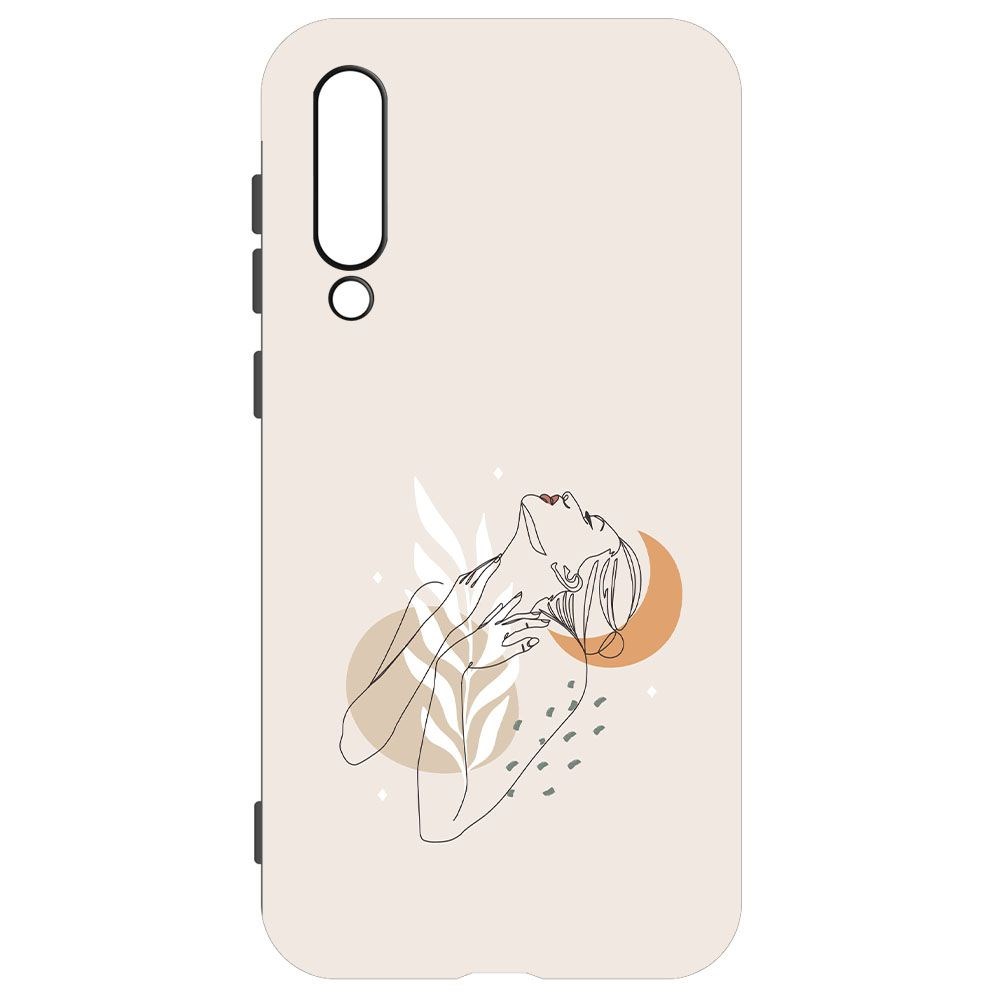 

Чехол-накладка Krutoff Soft Case Женственность для Xiaomi Mi 9 SE черный