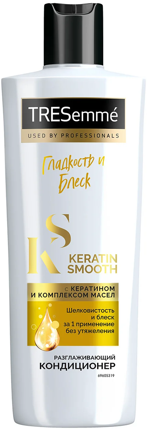 фото Кондиционер для волос tresemme keratin smooth разглаживающий 400 мл