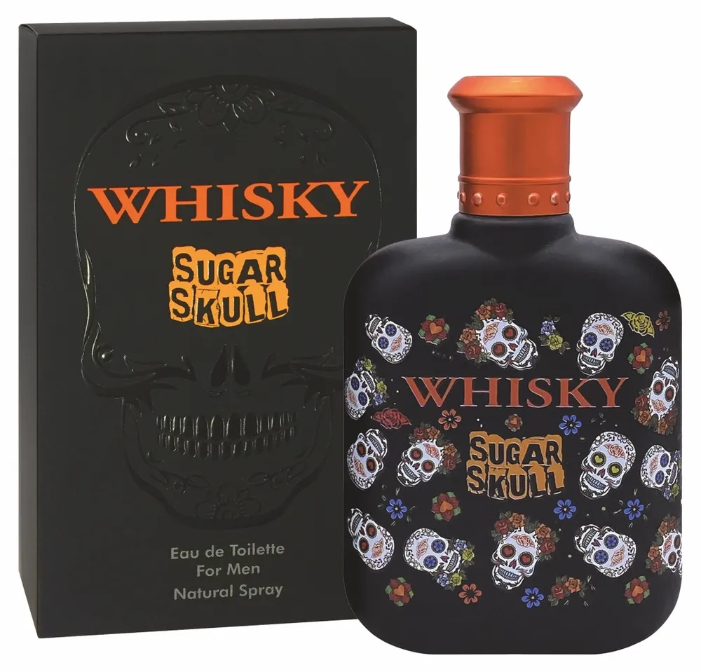 

Туалетная вода EVAFLOR Whisky Sugar Skull 100 мл.