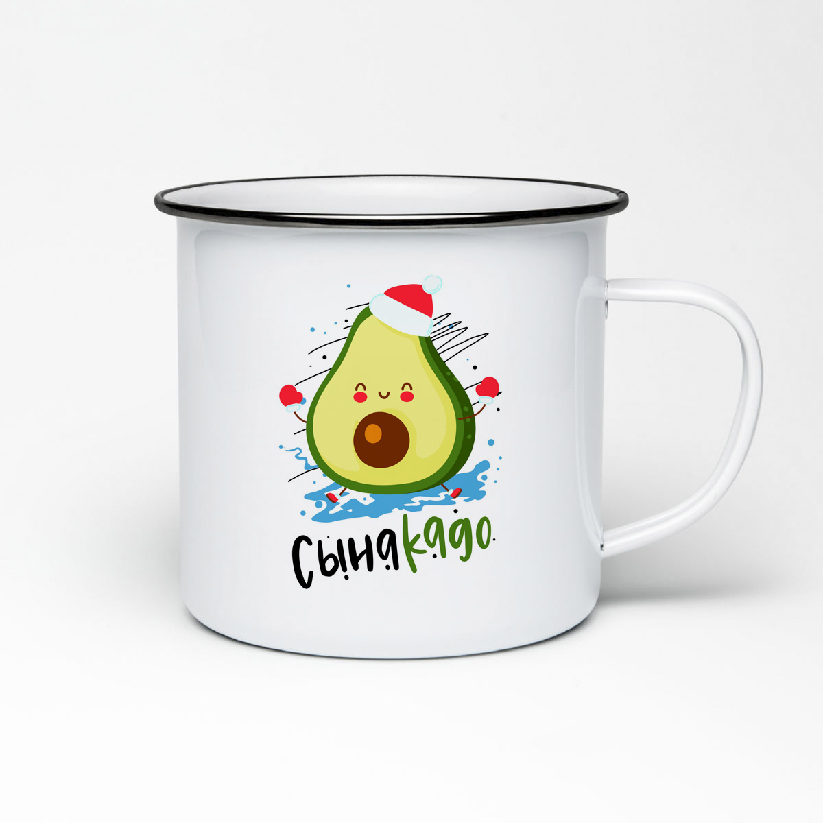 

Кружка металлическая CoolPodarok СынаКадо