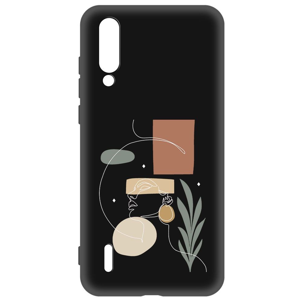 

Чехол-накладка Krutoff Soft Case Элегантность для Xiaomi Mi 9 Lite черный