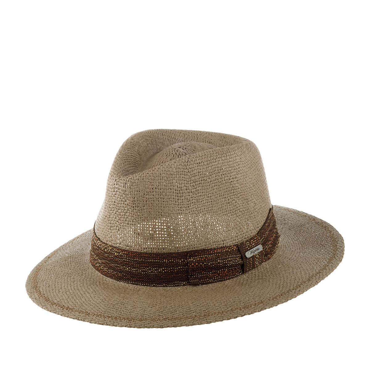Шляпа унисекс Wigens 140287 COUNTRY HAT светло-коричневая, р.57