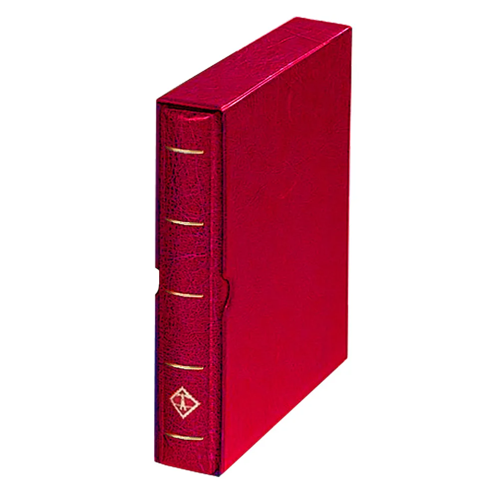

Альбом для монет и банкнот Leuchtturm Optima F в футляре, красный