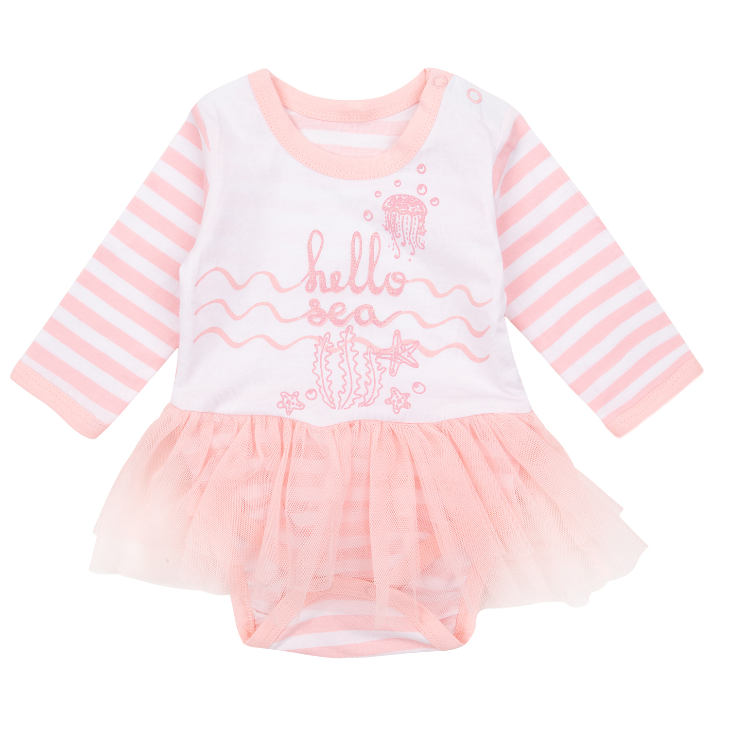 

Боди Leader Kids Сирена белый/розовый р.80, GL001042087