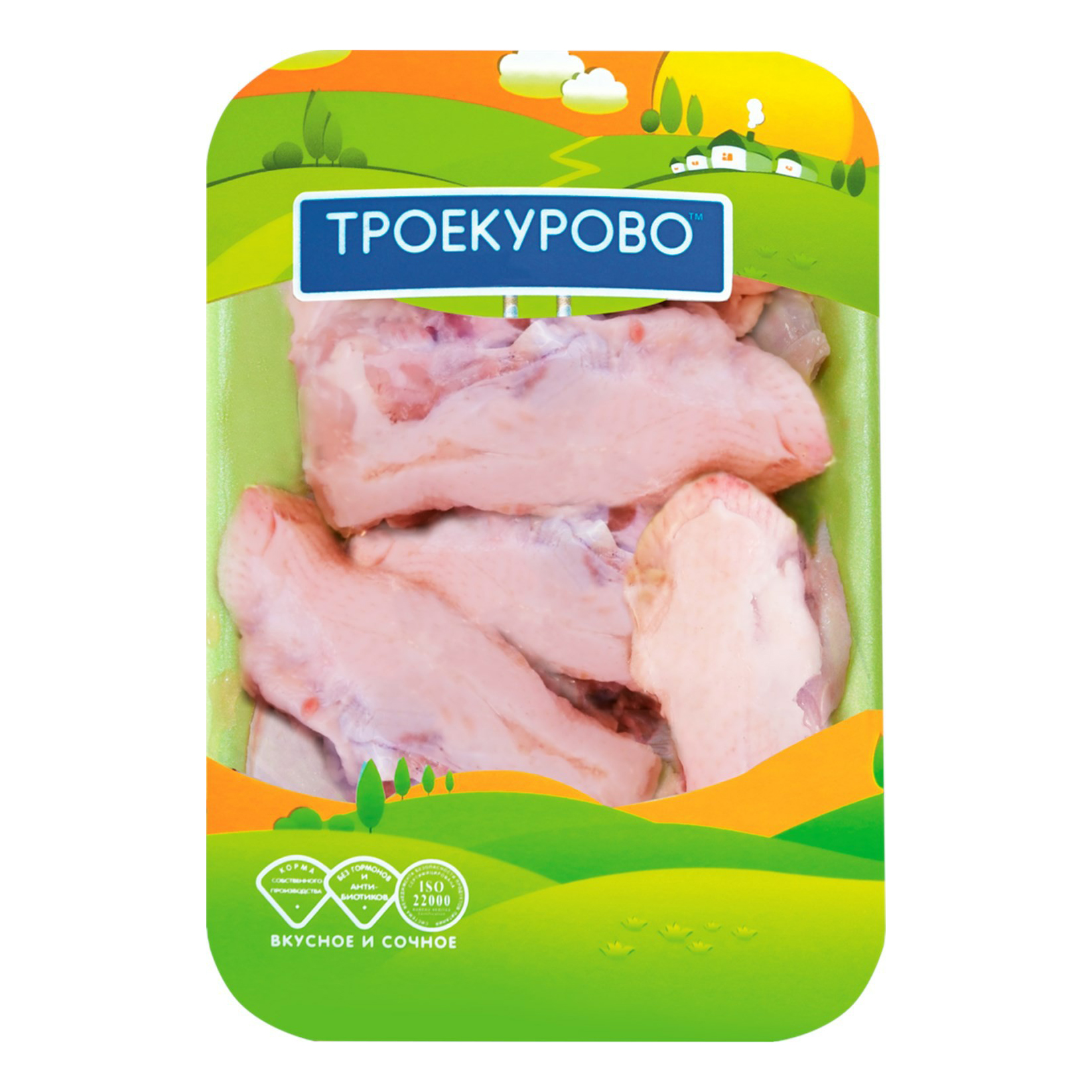 

Суповой набор из курицы Троекурово охлажденный +-800 г