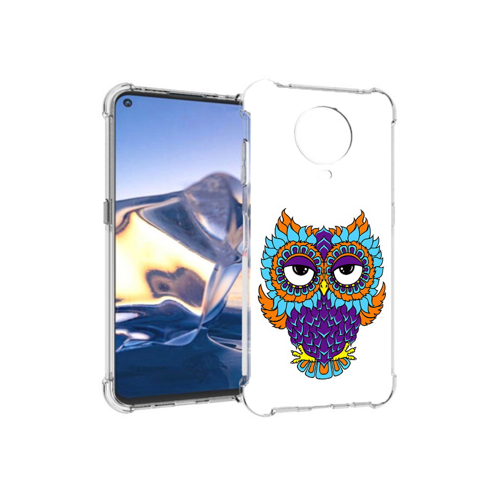 

Чехол MyPads Tocco для Nokia G10 Цветная сова (PT171673.98.198), Tocco