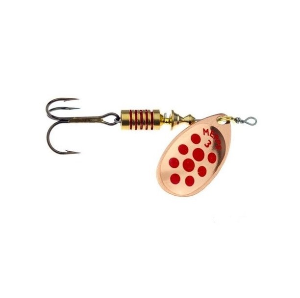 

Блесна вращающаяся Mepps Aglia PTS 2 Copper/Red dots, Красный