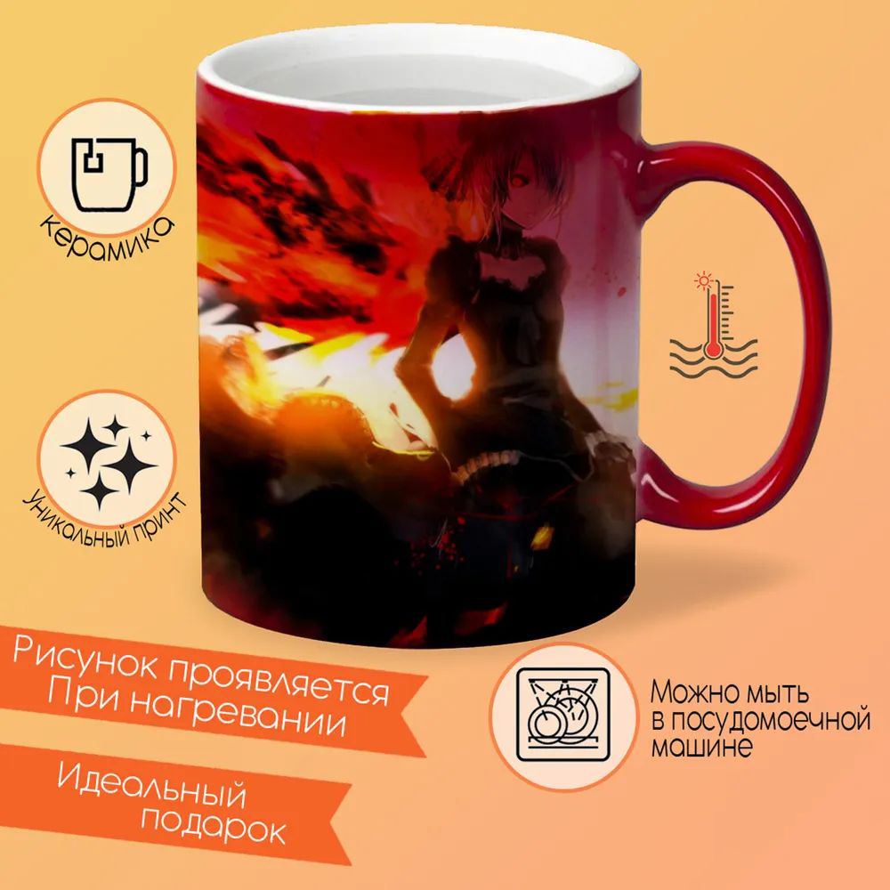 

Кружка CoolPodarok алая вдова марвел Черная вдова
