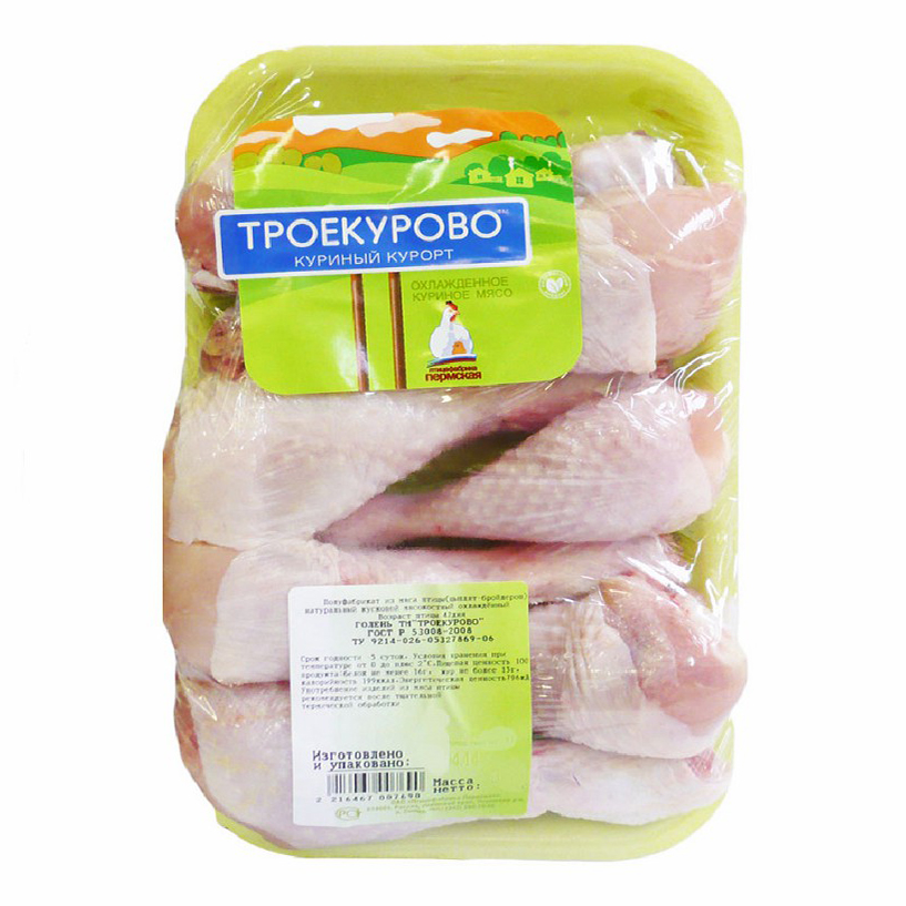 

Голень куриная с кожей Троекурово охлажденная