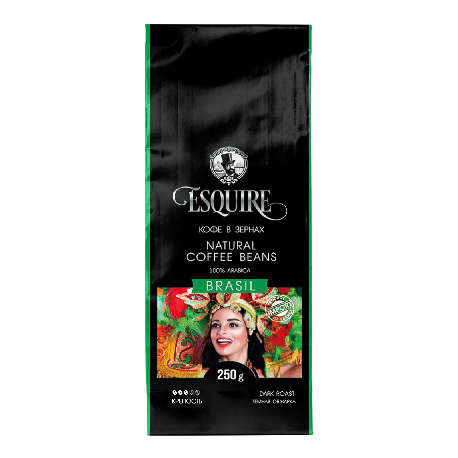 

Кофе Esquire Бразилия в зернах 250 г