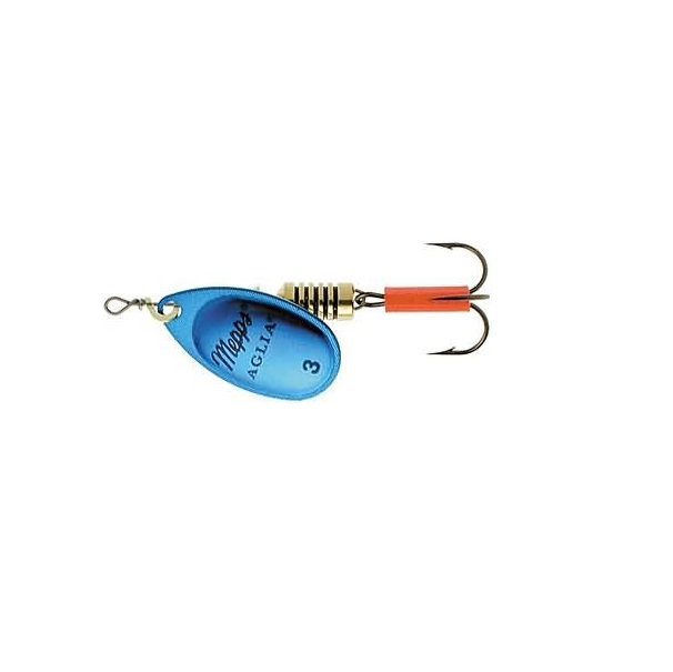 

Блесна вращающаяся Mepps Aglia Platinum 3 Blue/Silver, Синий