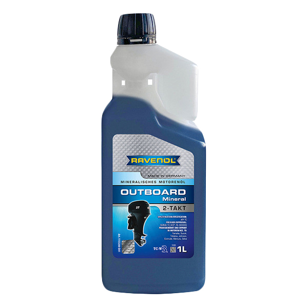 Моторное масло Ravenol Outboard 2T Mineral с дозатором new 1л 2330₽