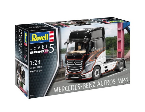 

Сборная модель Revell Тягач MERCEDES-BENZ ACTROS MP4