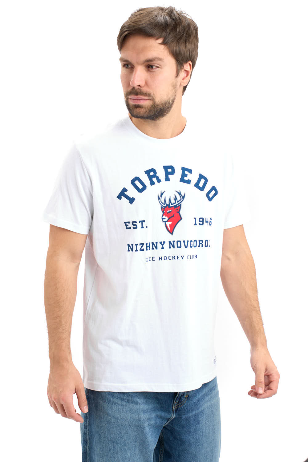 

Футболка мужская Atributika&Club Торпедо 310940 белая 2XL, Белый, Торпедо 310940
