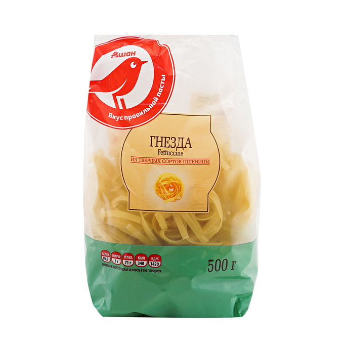 

Макаронные изделия Pasta Italiana Fettuccine Гнезда 400 г